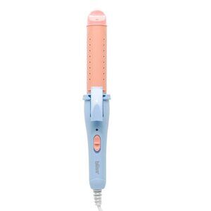 BLISS Pink/Blue 3 In 1 Hair Straightener Curling Iron And Wand